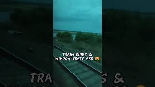 Train rides window seat #shorts Indian railway #trending ujani dam view solapur #shortsvideo #viral