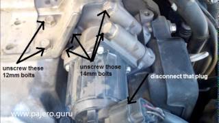 Removing the EGR of a Pajero/Montero/Shogun Di-D