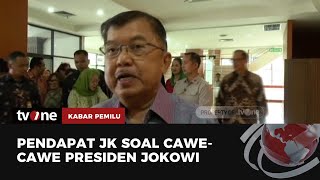 JK Dukung Jokowi Cawe-cawe Pemilu untuk Demokrasi yang Adil | Kabar Pemilu tvOne