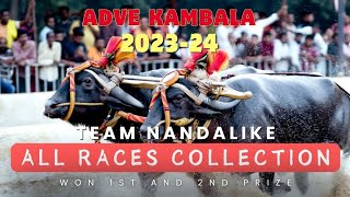 Team Nandalike | Adve Kambala 2023-24 | Winners \u0026 Runners | Top Finishing