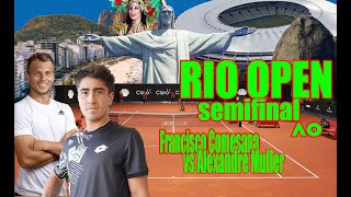 Francisco Comesana  vs Alexandre Muller    (F)   🏆 ⚽ Rio Open (22/02/2025) 🎮 gameplay Tiebreaker