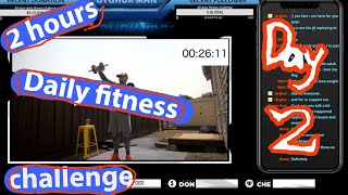 [Day 2]Uyghur Man 40 days 2 hour daily fitness challenge | Uyghurs latest info