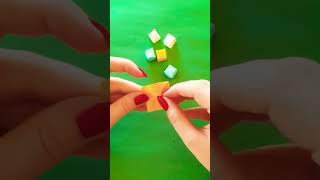 💋❤️How to make blocks with hands ..💋❤️❤️‍🔥#shorts #short #origami #оригами