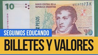 Matemática: Billetes y valores - Seguimos Educando