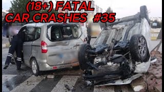 (18+) Fatal Car Crashes | Driving Fails | Dashcam Videos - 35