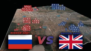 150.000 RUSSIAN ARMY vs 150.000 BRITISH ARMY | WARNO