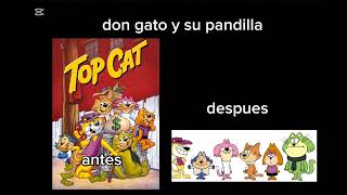 PERSONAJES DE JELLYSTONE ANTES VS DESPÚES (PARTE 1) - Hanna Barbera