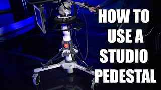 Vinten Studio Pedestal Operation