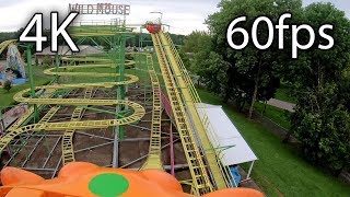 Wild Mouse on-ride 4K POV @60fps Beech Bend