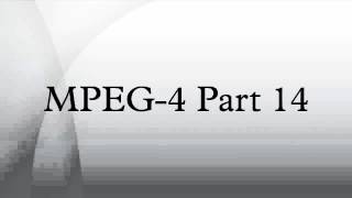 MPEG-4 Part 14