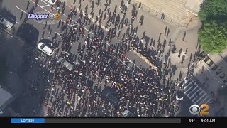 More Than 200 Arrests In Sometimes Violent George Floyd Demonstrations In Brooklyn And Manhattan