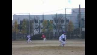 20131215。白光野球。瀬尾修平ﾋﾟｯﾁｬｰ。4回表。