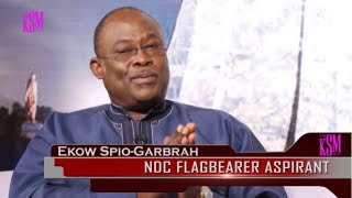 KSM Show- Dr. Ekwow Spio-Garbrah, NDC Flagbearer Aspirant hanging out with KSM part2