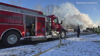 Crews respond to fire on Main Street in Richmond