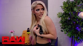 Alexa Bliss is rudely interrupted in her dressing room: Raw, Jan. 14, 2019