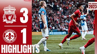 Highlights: Liverpool 3-1 Darmstadt | Salah, Jota & BRILLIANT Luis Diaz flick