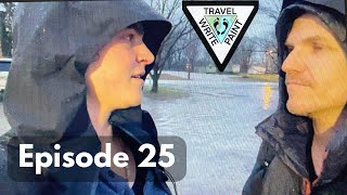 Rain, Snow, Oh My….😳 | Life as an artist | Trave Write Paint