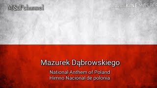 National Anthem of Poland - Himno Nacional de Polonia | M&Fchannel