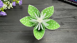 How to make Kusudama Origami Flower | DIY Adventure