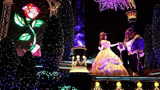 ディズニーランド エレクトリカルパレード クリスマスバージョン 美女と野獣