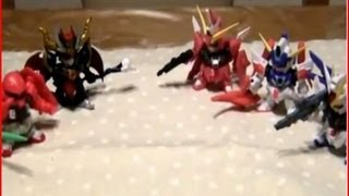 ｓｄガンダム ガチャポン　戦士ＮＥＸＴ：とりあえず２対３