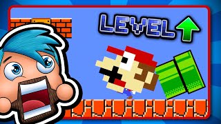 Funniest Level Up Mario Animations - BTG Reacts to Level Up!