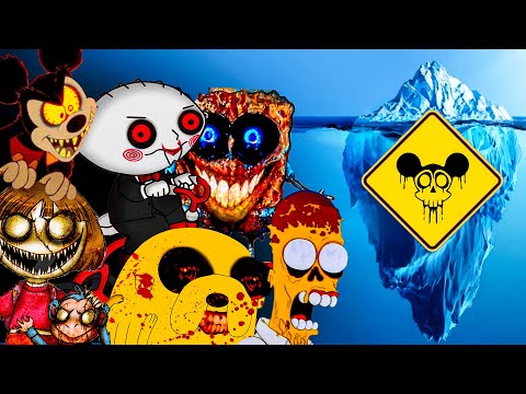 The Darkest Cartoon Episodes Iceberg
