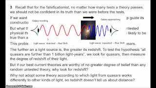 Philosophy of Science 6 - Objections to Falsificationism