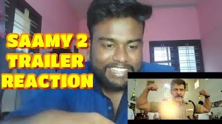 SAAMY 2 Official Trailer Reaction | Chiyaan Vikram | Hari | DSP | Thameens Films | Saamy Square