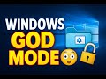 Unlock Windows GOD MODE Folder – Secret Feature Revealed! 😱💻