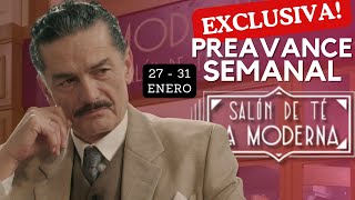 LA MODERNA Pre Avance Semanal del 27 al 31 de enero FERMÍN duda de EMILIANO #lamoderna