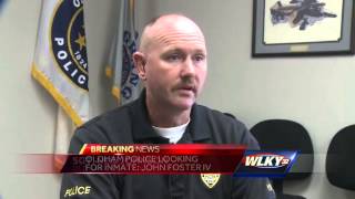 Work detail inmate steals vehicle in Oldham County