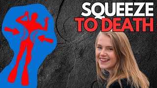 Girl Dry Suit SQUEEZED DEATH | Horrible Death of Linnea Mills | Cave Diving