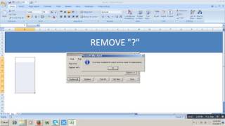 Replace "Question Mark" in Excel Using Find & Replace Method