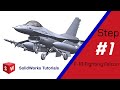 Step1 F16 Fighting Falcon by SolidWorks.