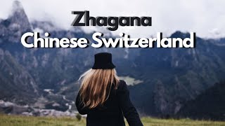 (中英字幕) Zhagana - Chinese Switzerland. How to travel in China 2022 during Covid-19. 扎尕那 - 高原上的香巴拉