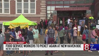 Food service workers to picket at New Haven Board of Education