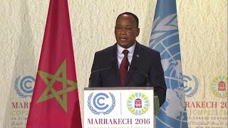 COP22 : les dirigeants africains réclament les financements promis à Paris