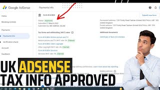 How to submit tax information in google adsense United Kingdom instantly approved UK adsense tax