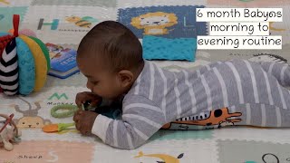 32. MY 6 MONTH OLD'S DAILY ROUTINE| DEVELOPMENTAL MILESTONES| FOOD ROUTINE| USA MALAYALAM VLOG|