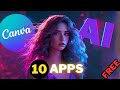 10 Best Canva  FREE Apps You Must Try 2024 | Take Canva AI Design Next Level Tutorial