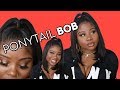 ♡ How to Make Poppin Half Up Bob Ponytail Ft. Dsoar Hair