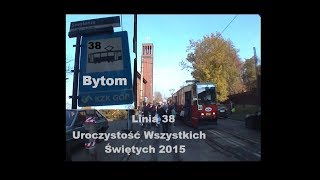 Bytom linia 38 Wszystkich Świętych 2015