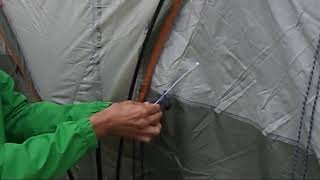 Field Repair:  Fix a Broken Tent Pole Clip : Ten Minute Tent