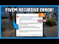 FiveM Recursive Error : Directx Encountered An Unrecoverable Error Fix | Dxgi_Error_Device_Removed ✅