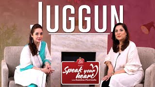 Juggun Kazim | Takes Courage to Say All of this | Speak Your Heart with Samina Peerzada