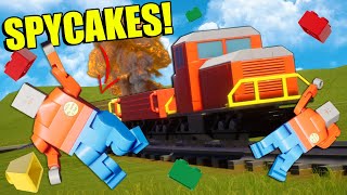 The New Update Makes Stopping the Lego Train Weird... (Brick Rigs Multiplayer)