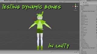 How to test Dynamic Bones - Unity VRChat Tutorial