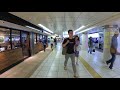 【4k乗換動画】中野坂上駅　都営大江戸線―丸ノ内線　乗換え　 yi4＋で撮影４k60p