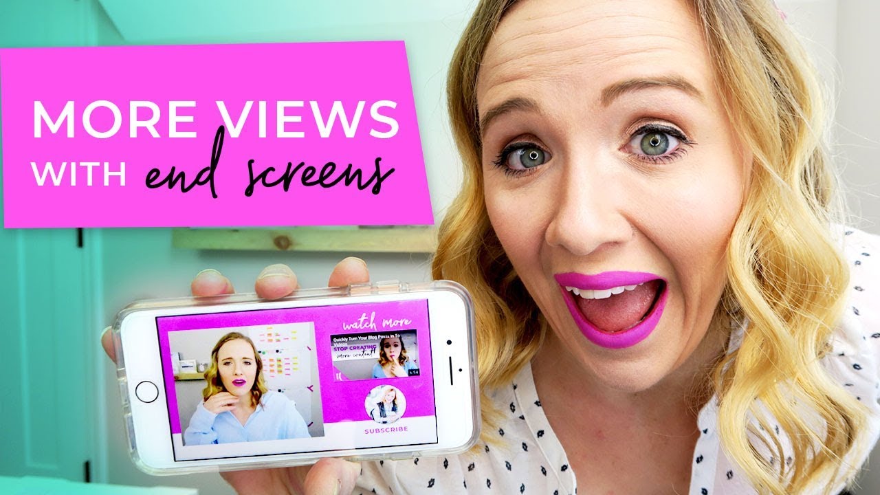 How To Add End Screens To Your Youtube Video Youtube